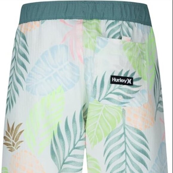 NWT Boys Hurley Washed Pineapple Boardshorts L - Picture 2 of 7